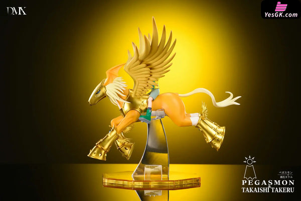 Digimon #5 Pegasmon & Takeru #6 TakaishiNefertimon & Kari Kamiya GK Statue - DMX Studio [Pre-Order] Digimon