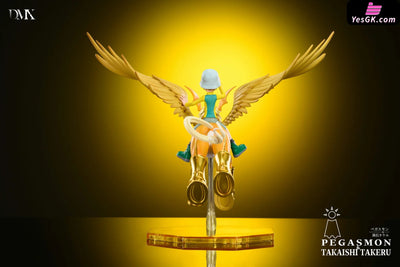 Digimon #5 Pegasmon & Takeru #6 TakaishiNefertimon & Kari Kamiya GK Statue - DMX Studio [Pre-Order] Digimon