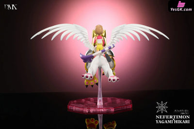 Digimon #5 Pegasmon & Takeru #6 TakaishiNefertimon & Kari Kamiya GK Statue - DMX Studio [Pre-Order] Digimon