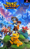 Digimon Adventure Main Characters Gathering Statue - Butterfly Studio