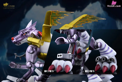Digimon Digimon Adventure MetalGarurumon GK Statue - T1 Studio [Pre-Order] Digimon