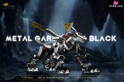 Digimon Digimon Adventure MetalGarurumon GK Statue - T1 Studio [Pre-Order] Deposit / Black Color Digimon