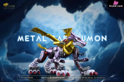 Digimon Digimon Adventure MetalGarurumon GK Statue - T1 Studio [Pre-Order] Deposit / Primary color Digimon