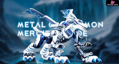 Digimon Digimon Adventure MetalGarurumon GK Statue - T1 Studio [Pre-Order] Full Payment / White Color Digimon