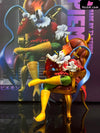 Digimon Adventure Piemon (sitting) & Tonosama Gekomon Statue - T1 Studio [In-Stock] Digimon