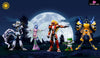 Digimon Agnimon & Wolfmon & Blitzmon & Fairymon & Chackmon GK Statue - Sun Toys Studio [Pre-Order] - Digimon
