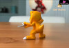 Digimon Agumon Family Series the Card Player GK Statue - DJS Studio [Pre-Order] - Digimon