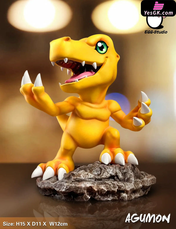 Digimon Agumon Statue - EGG Studio [Pre-Order] - Deposit / Original Color - Digimon