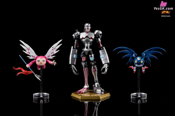 Digimon Andromon Demidevimon And Piximon Resin Statue - Mi Man Studio [Pre-Order Closed]
