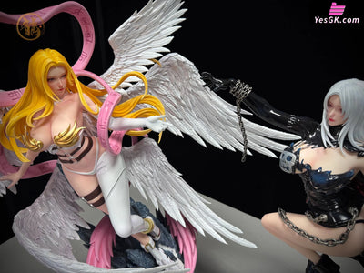 Digimon Angel #001 Angewomon & Lady Devimon Statue - Dragon Studio [In-Stock] Digimon