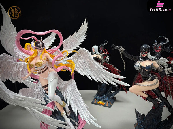 Digimon Angel #001 Angewomon & Lady Devimon Statue - Dragon Studio [In-Stock] Digimon