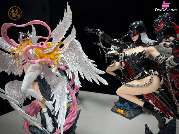 Digimon Angel #001 Angewomon & Lady Devimon Statue - Dragon Studio [In-Stock] Digimon