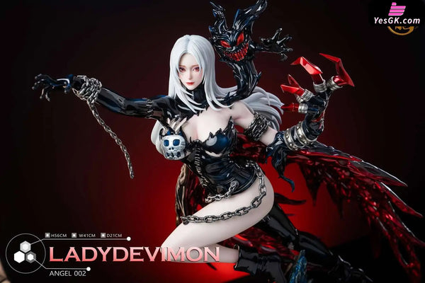 Digimon Angel #001 Angewomon & Lady Devimon Statue - Dragon Studio [Pre-Order Closed] Full Payment (No NSFW) / Lady