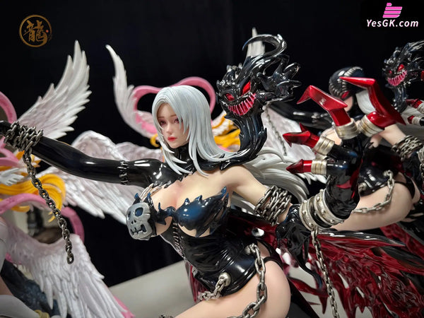 Digimon Angel #001 Angewomon & Lady Devimon Statue - Dragon Studio [In-Stock] Digimon