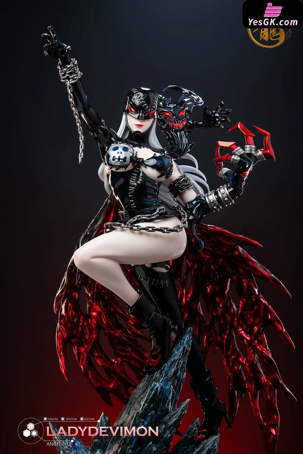 Digimon Angel #001 Angewomon & Lady Devimon Statue - Dragon Studio [Pre-Order]