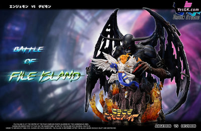 Digimon Angelmon & Devimon GK Statue - Origin Studio [In-Stock] - Full Payment - Digimon