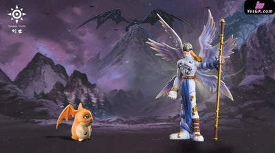 Digimon Angemon & Patamon Resin Statue - Genesis Studio [Pre-Order]