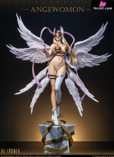 Digimon Angewomon & Lady Devimon Statue - Fallen Angel Studio [Pre-Order]