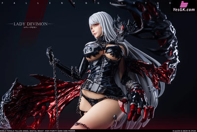 Digimon Angewomon & Lady Devimon Statue - Fallen Angel Studio [Pre-Order]