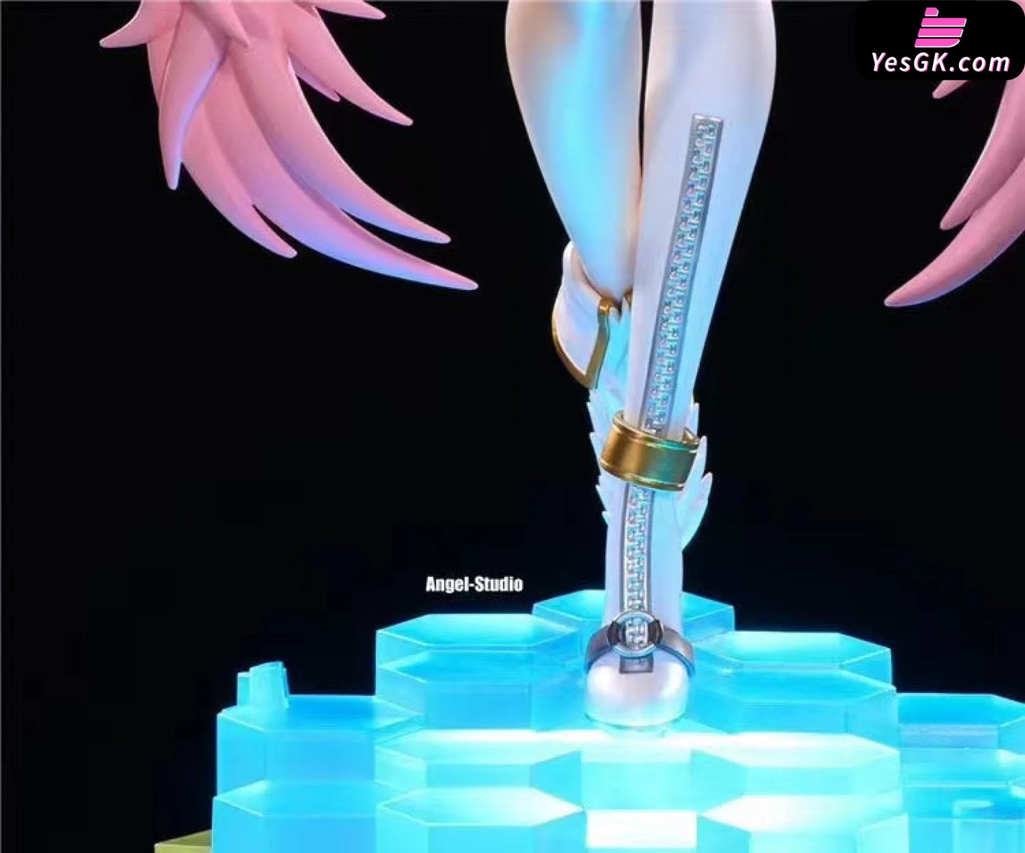 Digimon - Angewomon With Led Resin Statue Angel Studio [In Stock]