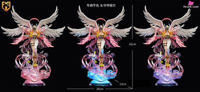Digimon - Angewomon With Led Resin Statue Mfc Studio [In Stock]