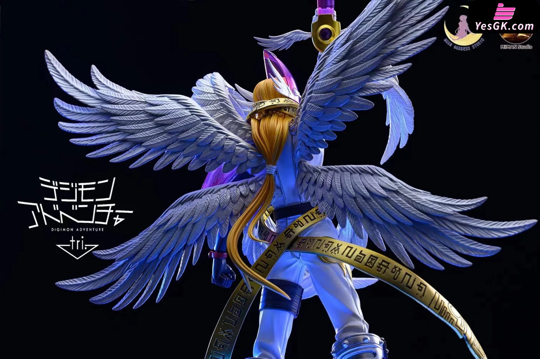Digimon Be Completed Series 07-Holy Angemon Statue - Moon Goddess & Mi Man Studio [Pre-Order]
