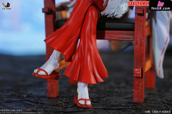 Digimon Beautiful girl group Series #6 Sakuyamon & Kuzuhamon Miko Mode GK Statue - LD Studio [Pre-Order] Digimon
