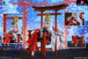Digimon Beautiful girl group Series #6 Sakuyamon & Kuzuhamon Miko Mode GK Statue - LD Studio [Pre-Order] Digimon
