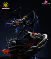 Digimon Beelzebumon Burst Form + Motorcycle Statue - Sun Studio [Pre-Order]