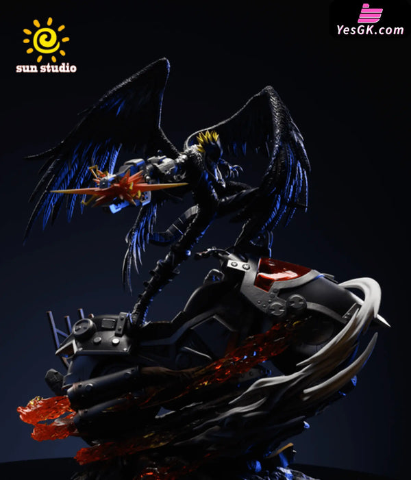 Digimon Beelzebumon Burst Form + Motorcycle Statue - Sun Studio [Pre-Order]