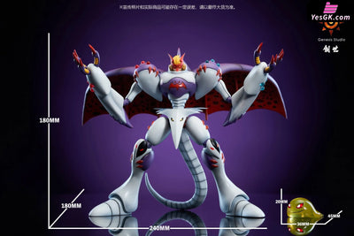 Digimon Belial Vamdemon & Zurumon GK Statue - Genesis Studio [Pre-Order] Deposit Digimon