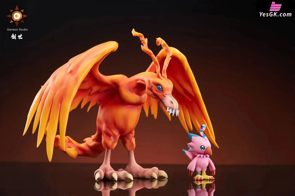 Digimon Biyomon & Birdramon GK Statue - Genesis Studio [In-Stock] - Full Payment - Digimon