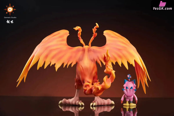 Digimon Biyomon & Birdramon GK Statue - Genesis Studio [In-Stock] - Full Payment - Digimon