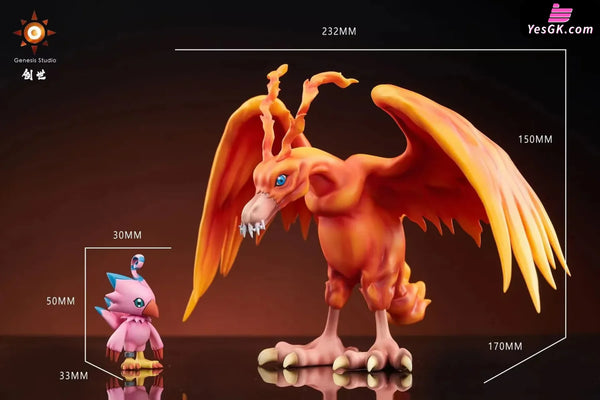 Digimon Biyomon & Birdramon GK Statue - Genesis Studio [In-Stock] - Full Payment - Digimon