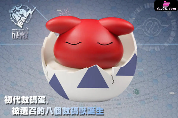 Digimon - Botamon & Punimon Resin Statue Hard Shell Studio [In Stock]