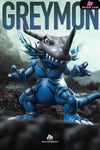 Digimon Brave Heart Greymon Resin Statue - An Studio [Pre - Order] Full Payment / Glitter - Color