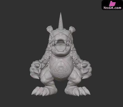 Digimon Bright And Dark Round 2 - Metalgarurumon Darkgarurumon Resin Statue My Studio [Pre - Order]