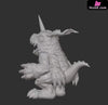 Digimon Bright And Dark Round 2 - Metalgarurumon Darkgarurumon Resin Statue My Studio [Pre - Order]