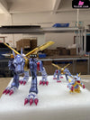 Digimon Bright And Dark Round 2 - Metalgarurumon Darkgarurumon Resin Statue My Studio [Pre - Order]