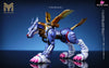 Digimon Bright And Dark Round 2 - Metalgarurumon Darkgarurumon Resin Statue My Studio [Pre - Order]