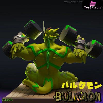 Digimon Bulkmon Statue - Shibadon Studio [Pre - Order]