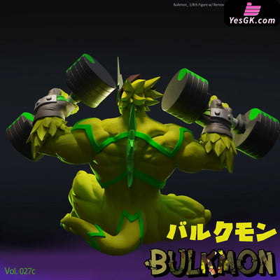 Digimon Bulkmon Statue - Shibadon Studio [Pre - Order]