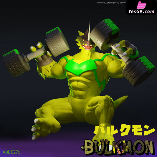 Digimon Bulkmon Statue - Shibadon Studio [Pre - Order] Deposit