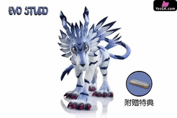 Digimon Champion Series #4 Garurumon GK Statue - EVO Studio [In-Stock] - Full Payment - Digimon