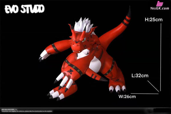 Digimon Champion Series Growmon Resin Statue - Evo Studio [In Stock]