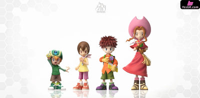 Digimon Character Resonance 3 4th Edition Izumi Koshiro & Tachikawa Mimi GK Statue - AN Studio [Pre-Order] Digimon