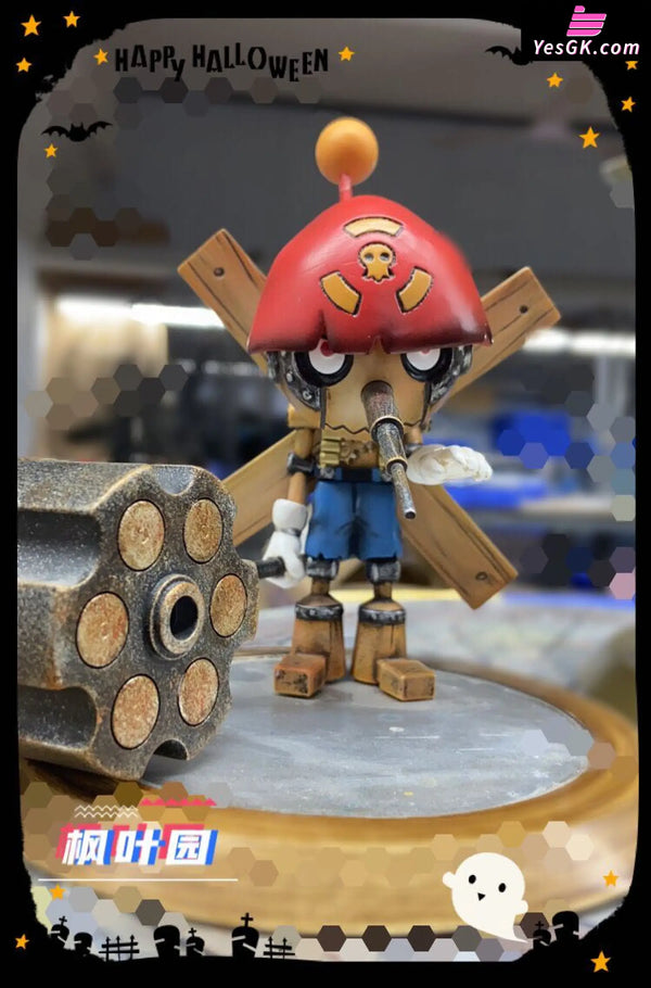 Digimon - Chibi Version Metal Seadramon & Pinochimon Resin Statue - FYY Studio [In Stock] Full Payment / Pinochimon
