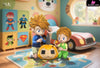 Digimon Childhood Taichi & Hikari & Koromon Dolls Childhood Yamato & Takeru & Tunomon Building Blocks GK Statue - DMX