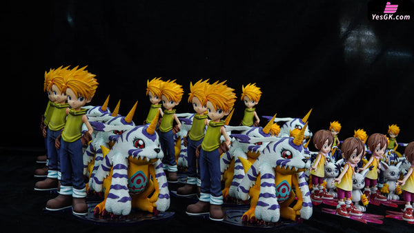 Digimon Chosen Children Series Yamato Ishida & Gabumon GK Statue - Butterfly Studio [In-Stock] - Digimon