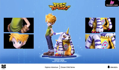 Digimon Chosen Children Series Yamato Ishida & Gabumon GK Statue - Butterfly Studio [Pre-Order] Digimon